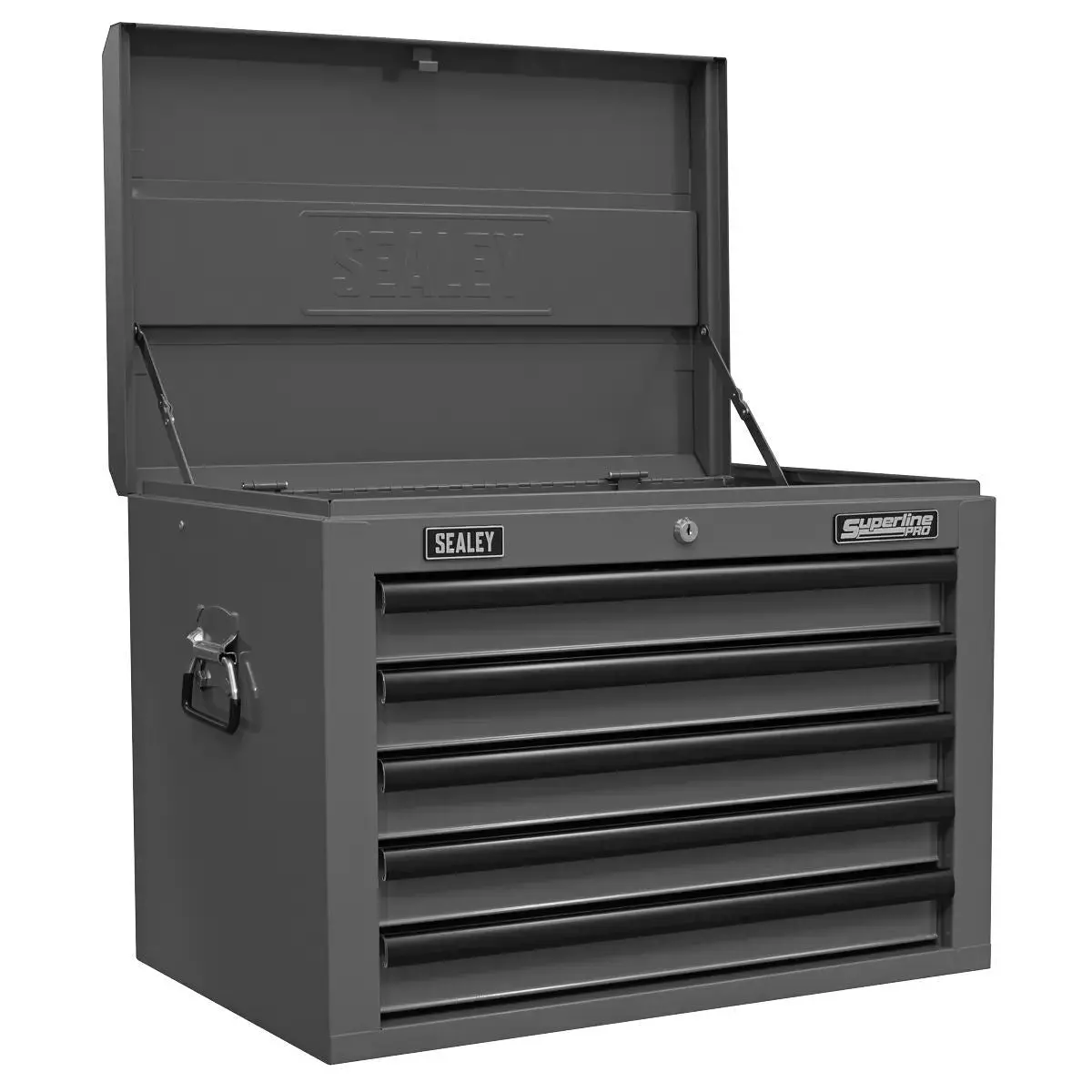 Sealey Ap26059tg Topchest 5 Drawer With Ball-Bearing Slides Grey/Black 1
