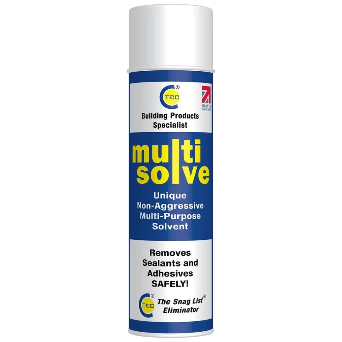 C-Tec Multisolve Multi-Purpose Cleaning & Degreasing Solvent - 500Ml 1