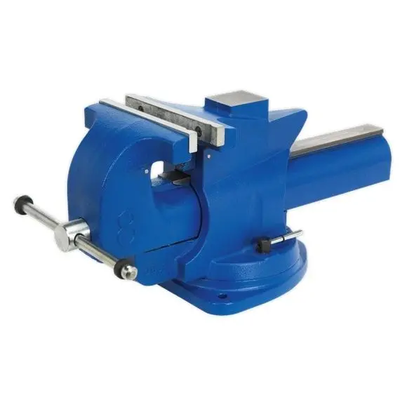 Sealey Qav200 Quick Action Swivel Base Cast Iron Vice 200Mm 1