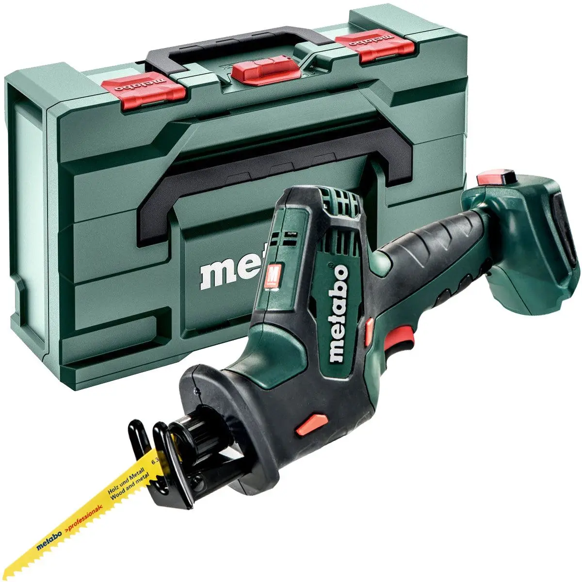 Metabo Sse 18 Ltx 18V Compact Sabre Saw Body Only In Metabox 602266840 1