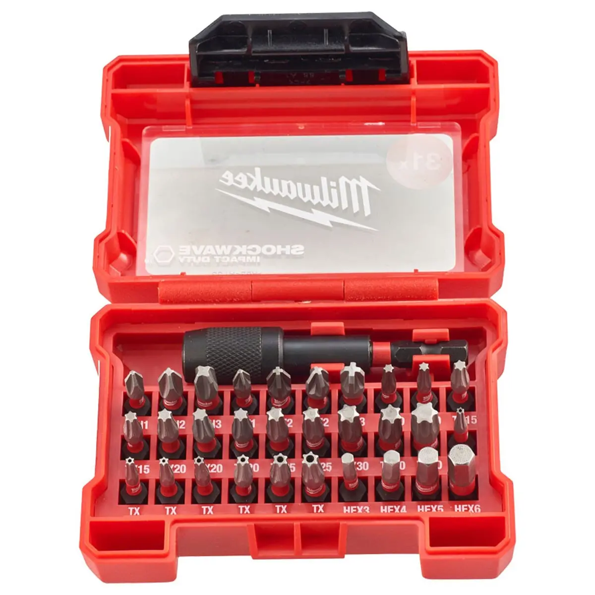 Milwaukee Shockwave Impact Screwdriver Bit Set 31 Piece 4932472060 1