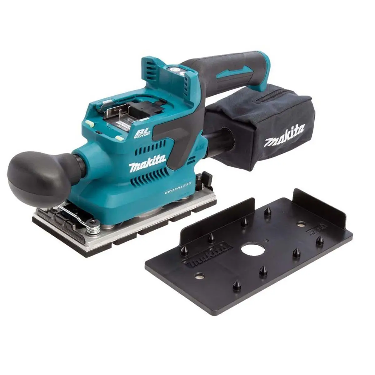 Makita Dbo382z 18V Lxt 93 X 185Mm Brushless Finishing Sander Body Only 1
