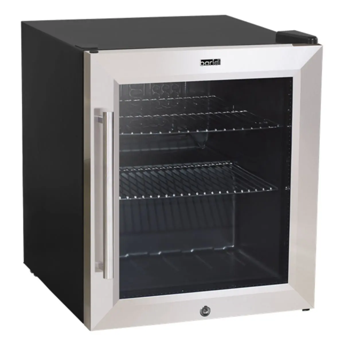 Sealey Dh75 Baridi 50L Stainless Steel Tabletop Beer & Drinks Fridge With Glass Door 1