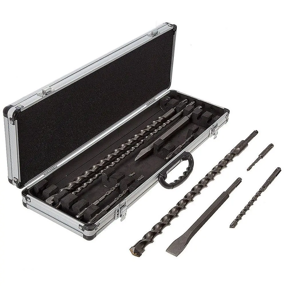 Makita D-21191 Sds Plus Drill And Chisel Set Of 10 Piece 1