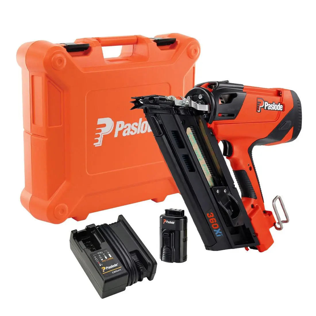 Paslode Im360xi 7.4V Cordless First Fix Gas Framing Nailer Kit 1