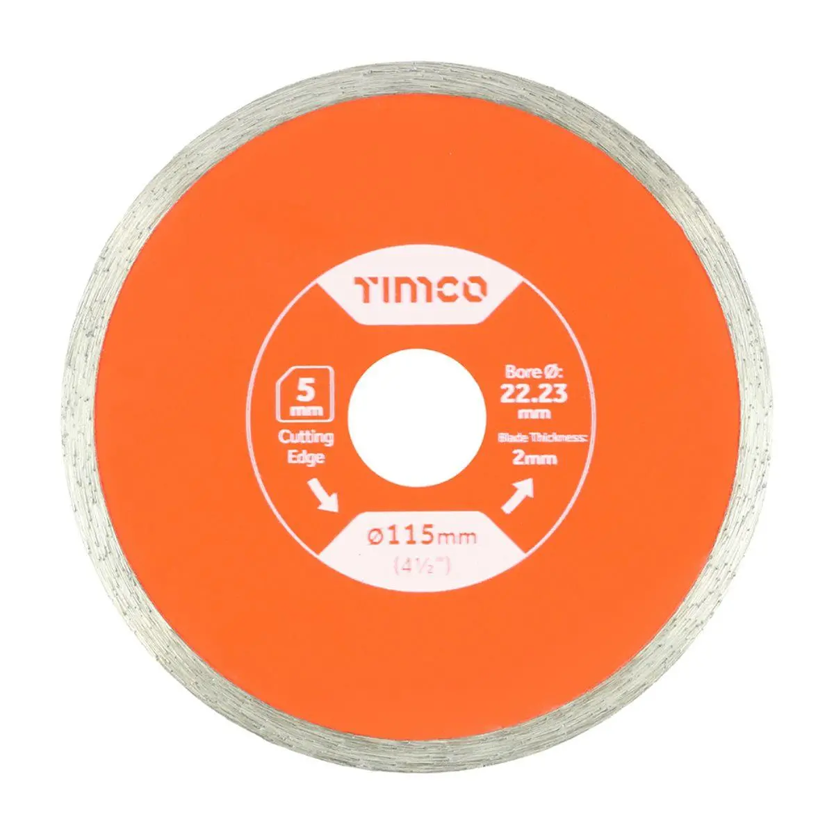 Timco 115Mm General Purpose Tile & Ceramic Diamond Blade - Te115222 1
