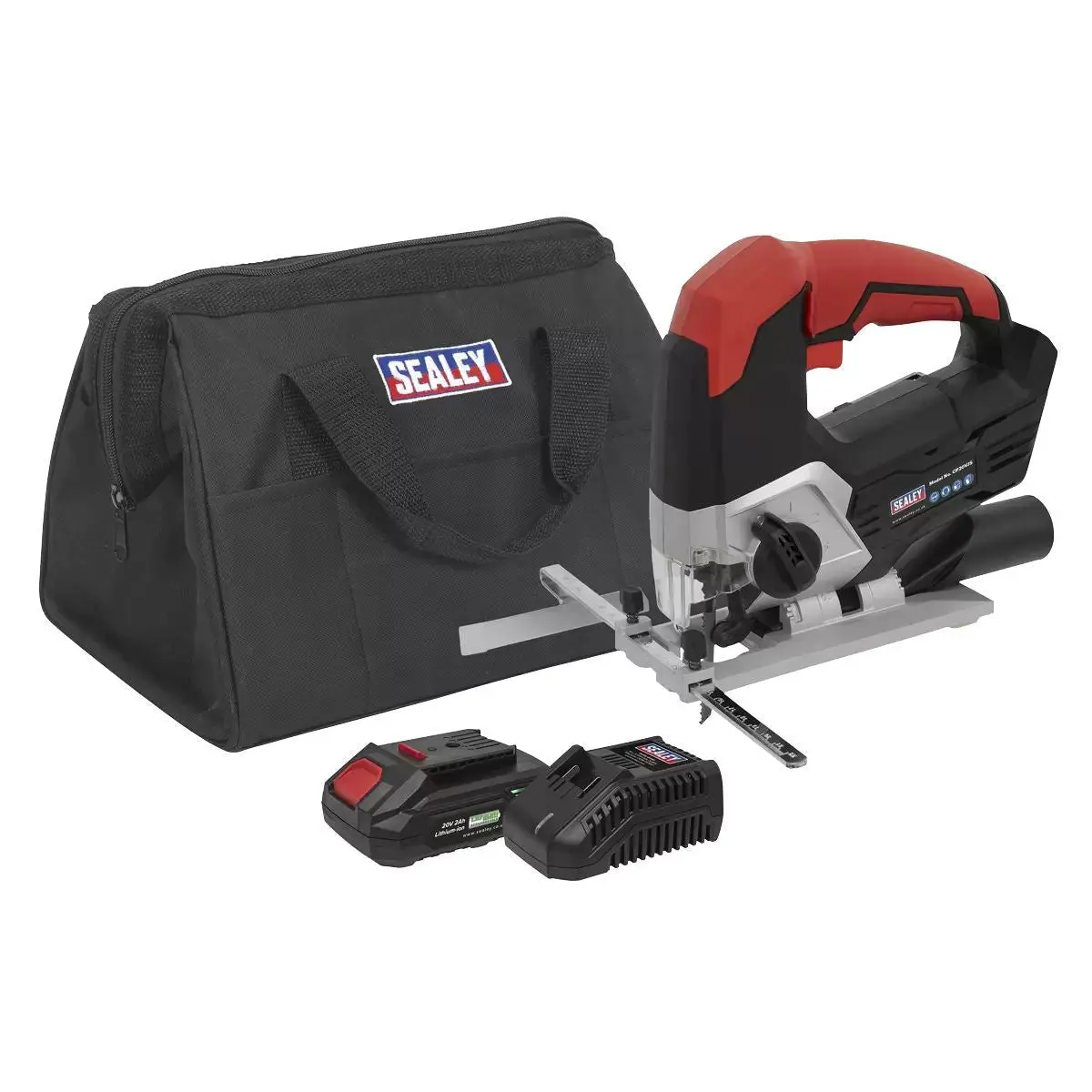 Sealey Cp20vjskit1 20V Cordless Jigsaw Kit With Battery & Charger 1