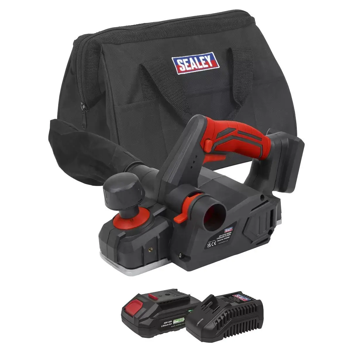 Sealey Cp20vepkit1 Cordless Planer Kit 20V/2Ah 1
