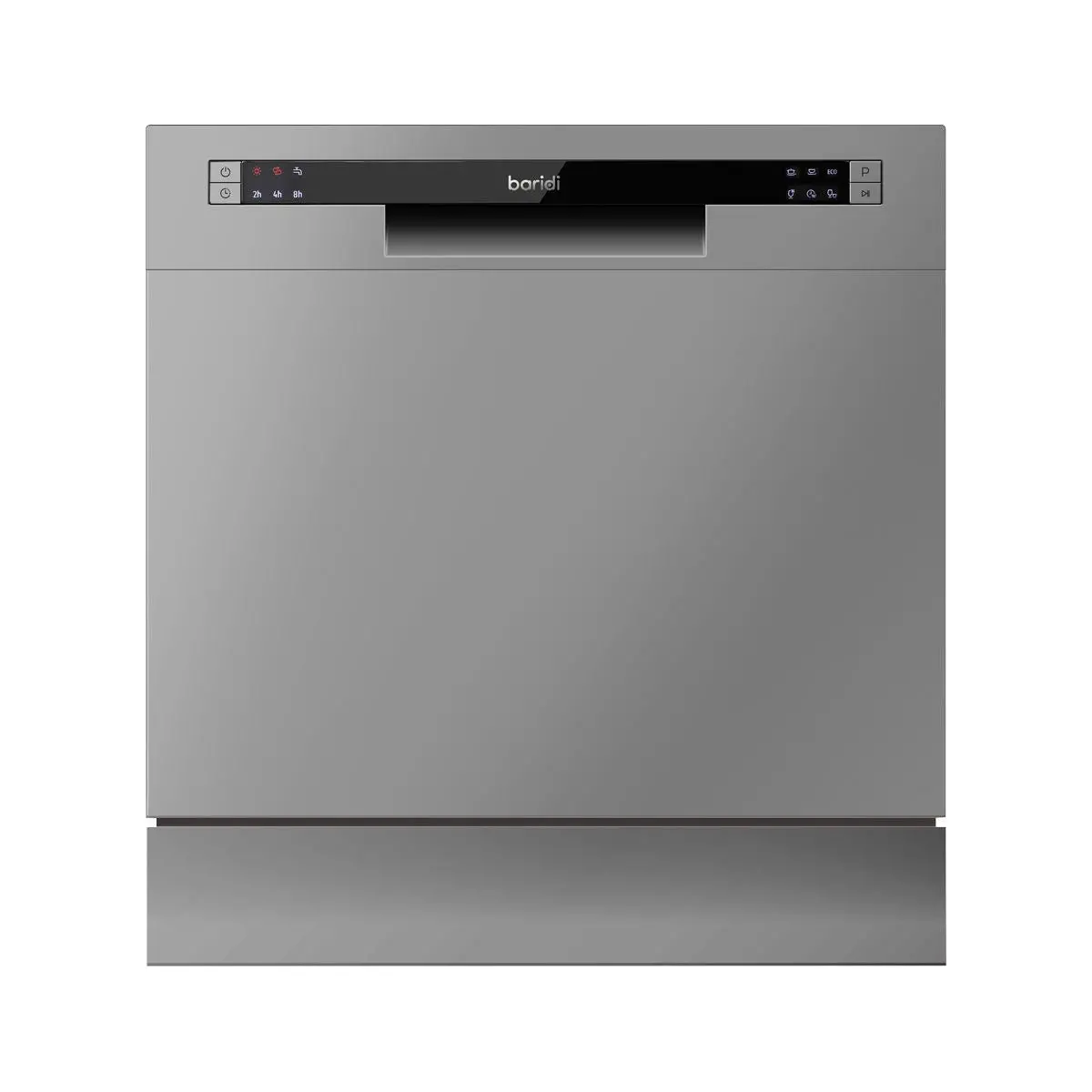 Sealey Dh87 Baridi Tabletop Dishwasher 8 Place Settings 8L Capacity Silver 230V/1500W 2