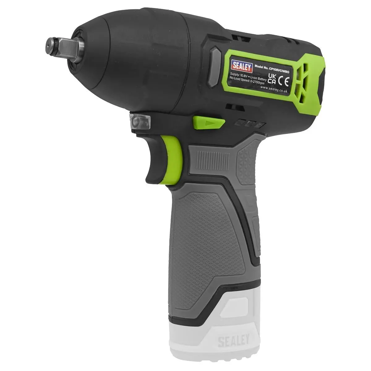 Sealey Sv10.8 Series 3/8" Sq Drive Cordless Impact Wrench 10.8V - Body Only [Cp108vciwbo] 1