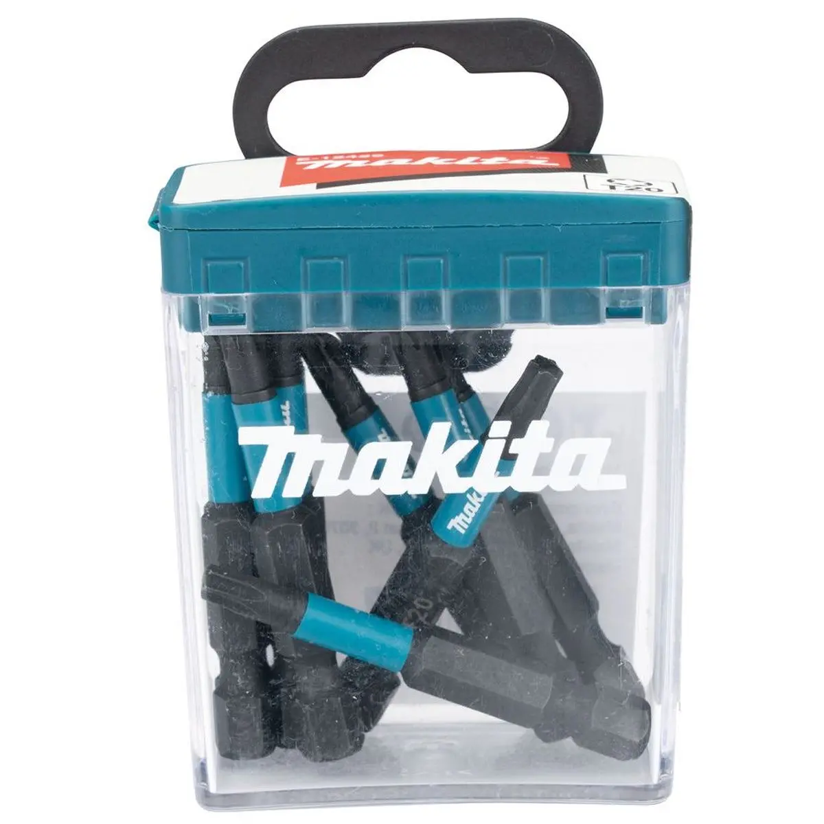 Makita E-12429 T20 50Mm Screw Impact Black Bit Set Of 10 Piece 1