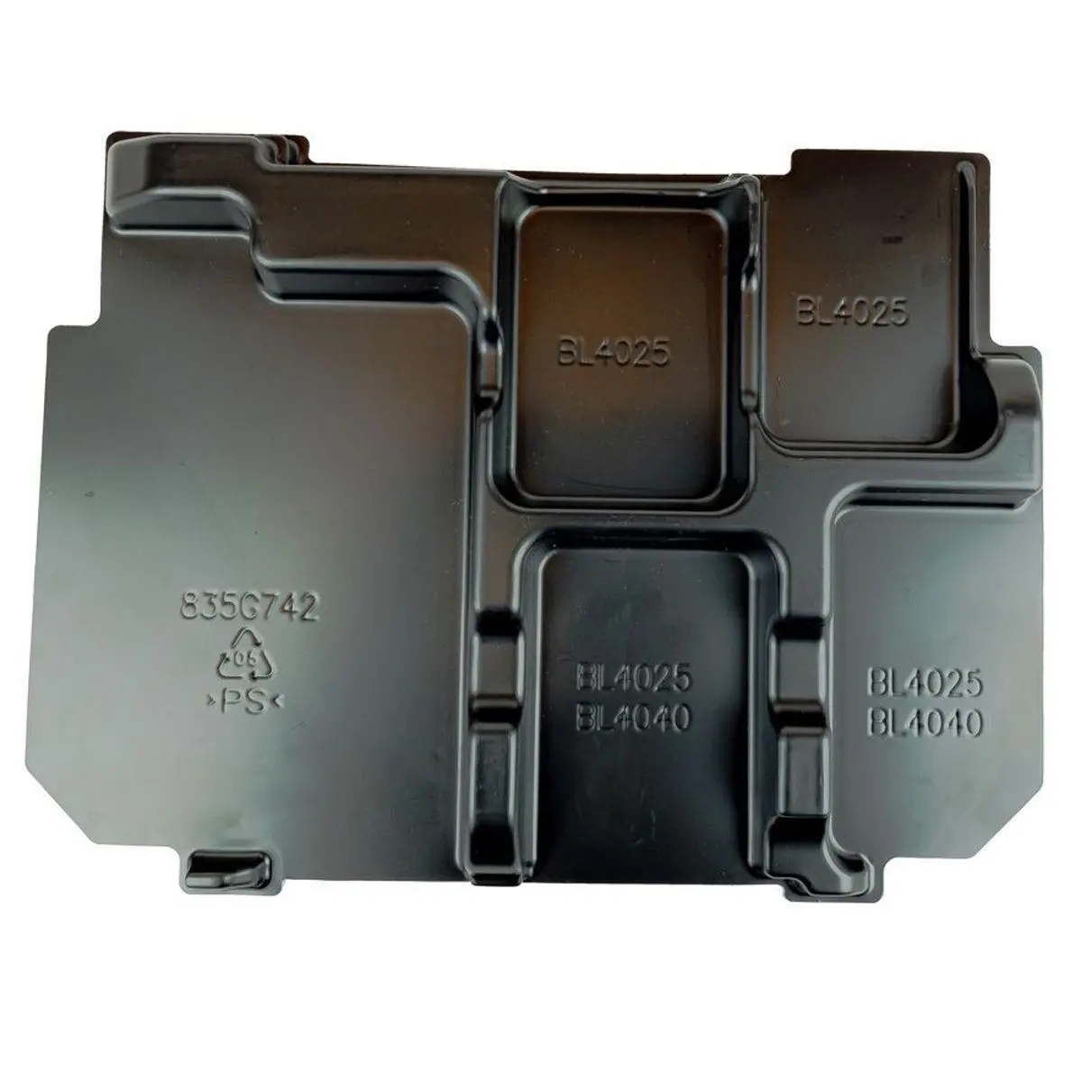 Makita 835G74-2 Inlay Tray For Makpac Case, Xgt Battery & Charger 1