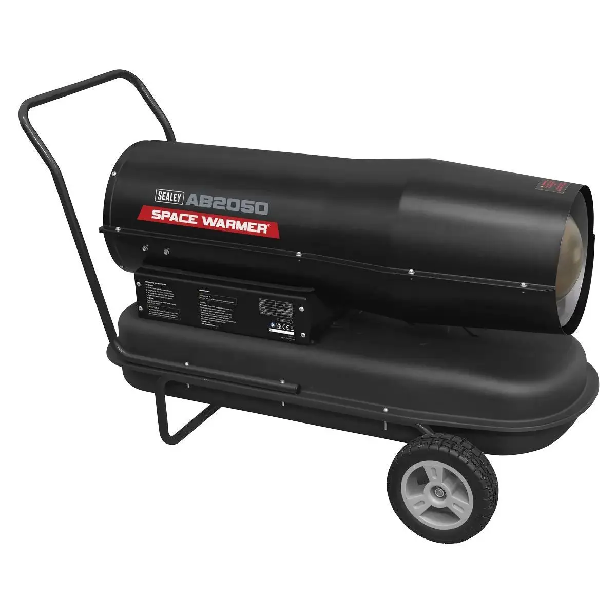 Sealey Ab2050 56L Space Warmer Paraffin Kerosene Diesel Heater 230V/340W 1