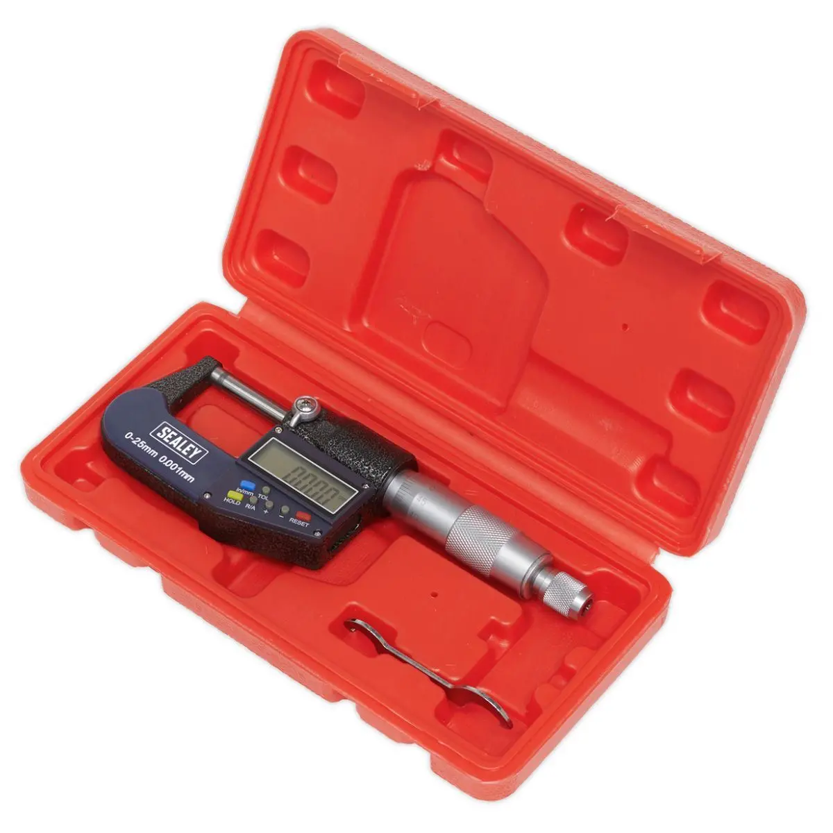 Sealey Ak9635d Digital External Micrometer 0-25Mm(0-1") 1