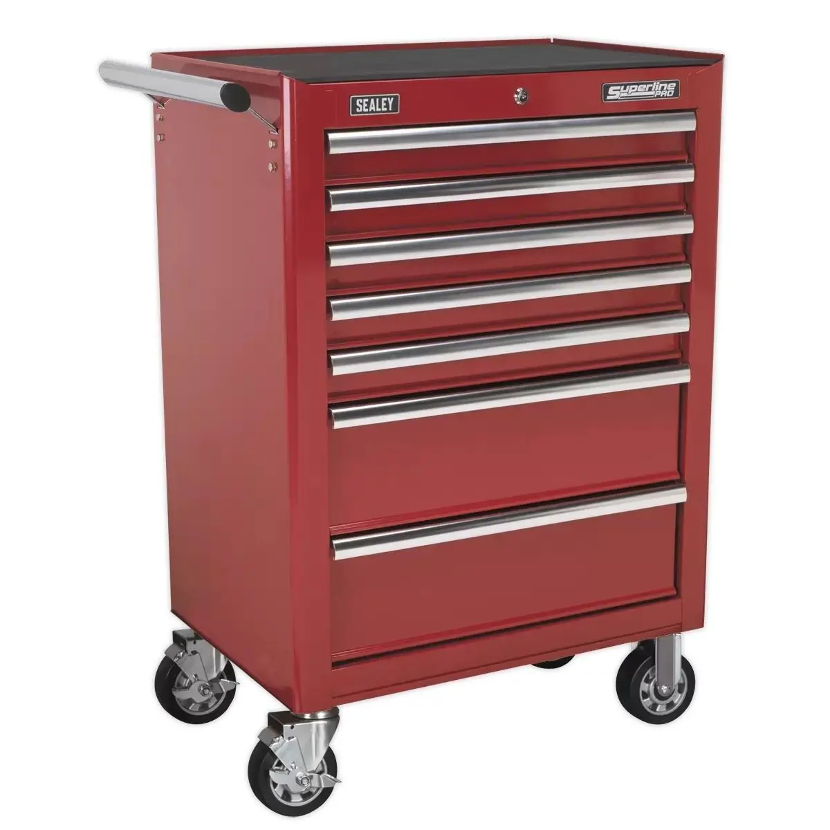 Sealey Ap33479 Rollcab 7 Drawer With Ball-Bearing Slides Red 1