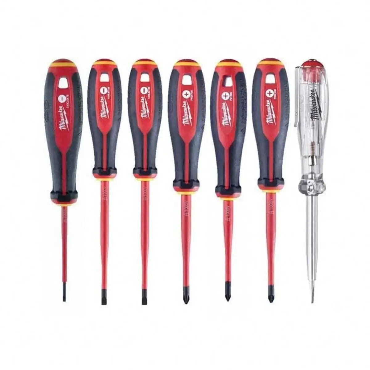 Milwaukee Tri-Lobe Vde Screwdriver Pz Set 7 Piece 4932478738 2