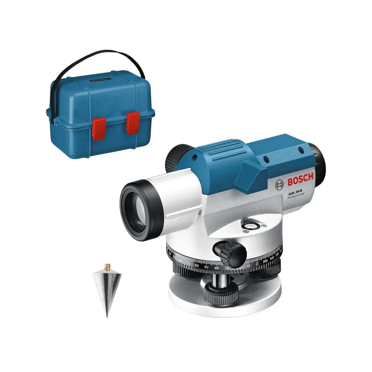 Bosch Gol 26 D Professional Optical Level With Robust Design & Easy Alignment 0601068000 1