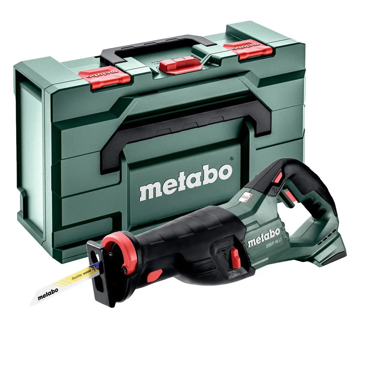 Metabo Ssep 18 Lt 18V Sabre Saw Body Only In Metabox 601616840 1