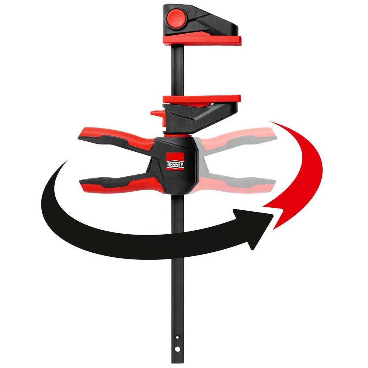 Bessey 300Mm One-Handed Clamp With Rotating Handle Ez360-30 1