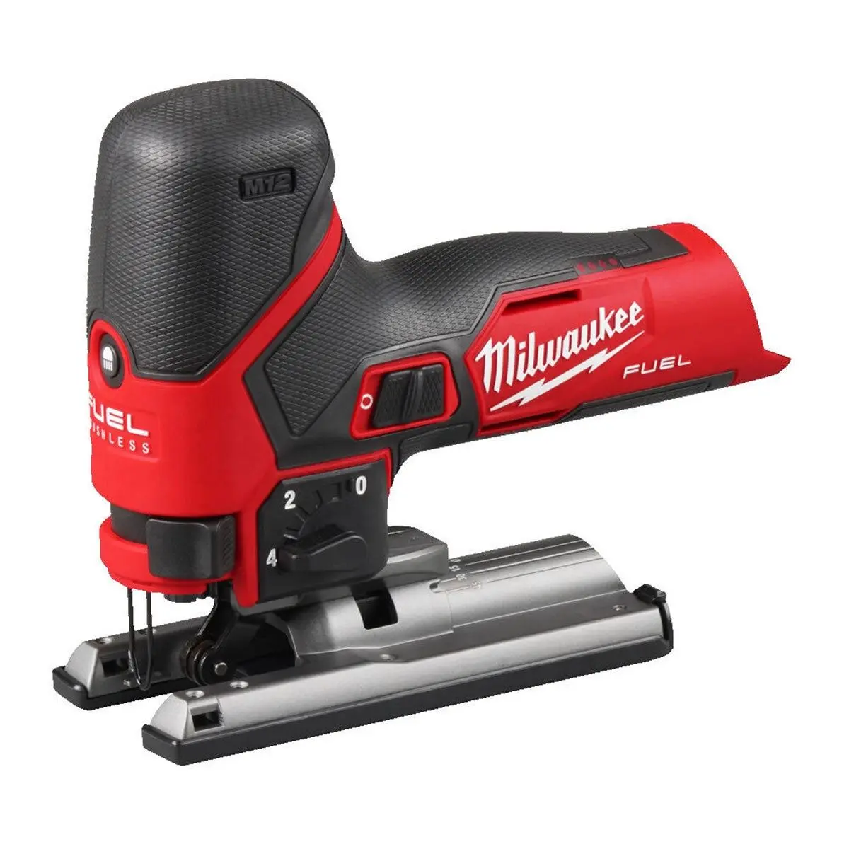 Milwaukee M12fjs-0 12V Fuel Brushless Bodygrip Jigsaw With 1 X 2.0Ah Battery & Charger 2