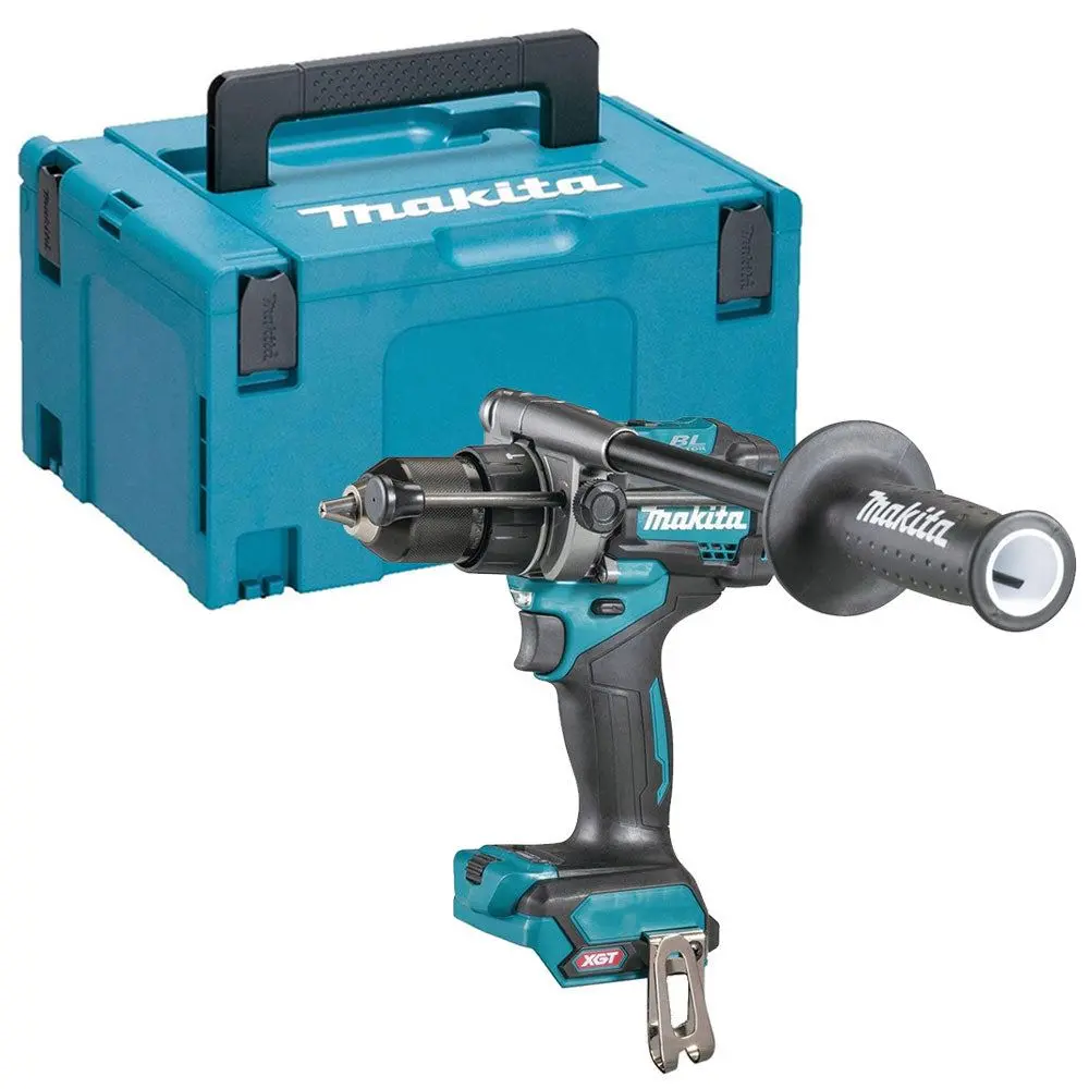 Makita Hp001gz 40V Max Xgt Brushless Combi Drill Body With Makpac Type 3 Case 1