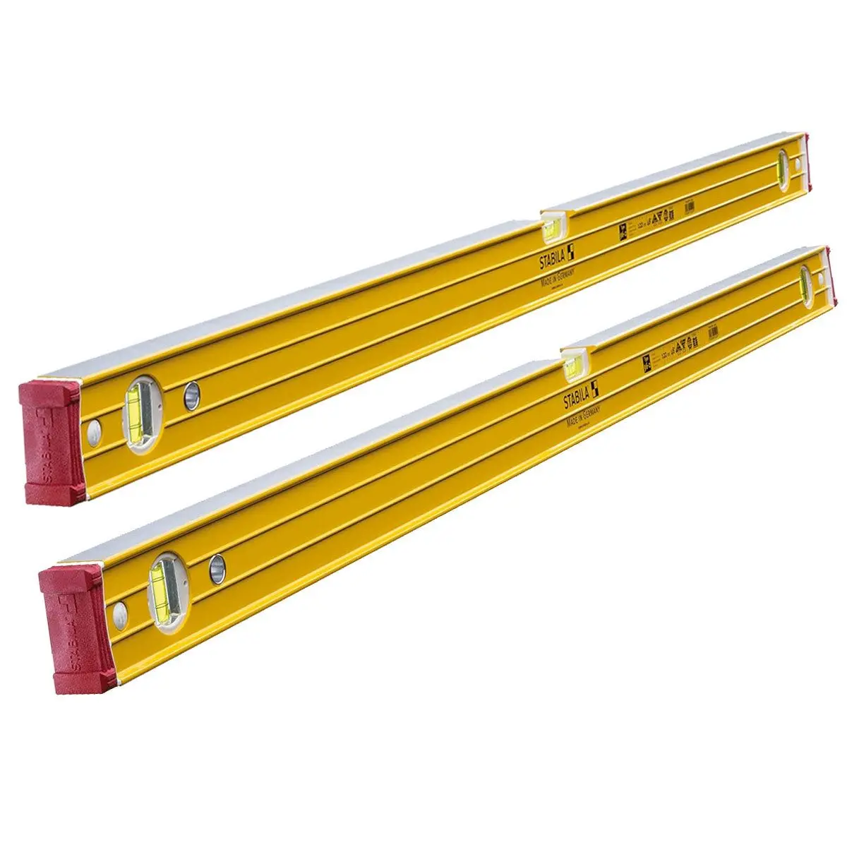 Stabila Stb962120 96-2 122Cm / 48In Spirit Level 3 Vial - 15229 Twin Pack 1