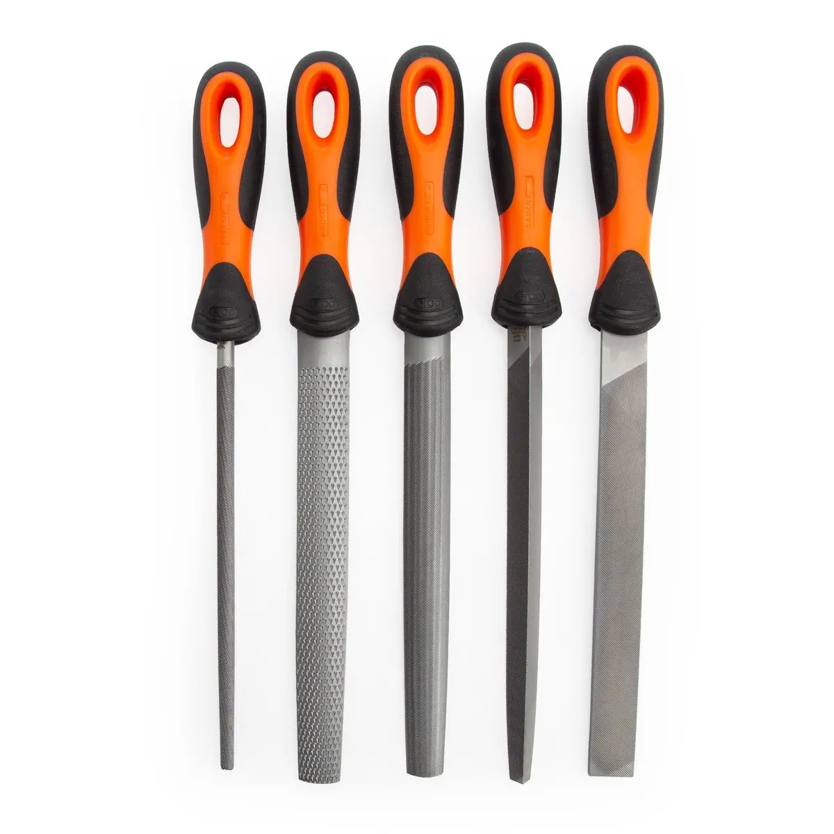 Bahco 200Mm Engineers File Set 5 Piece 1-477-08-2-2 - Spl 1