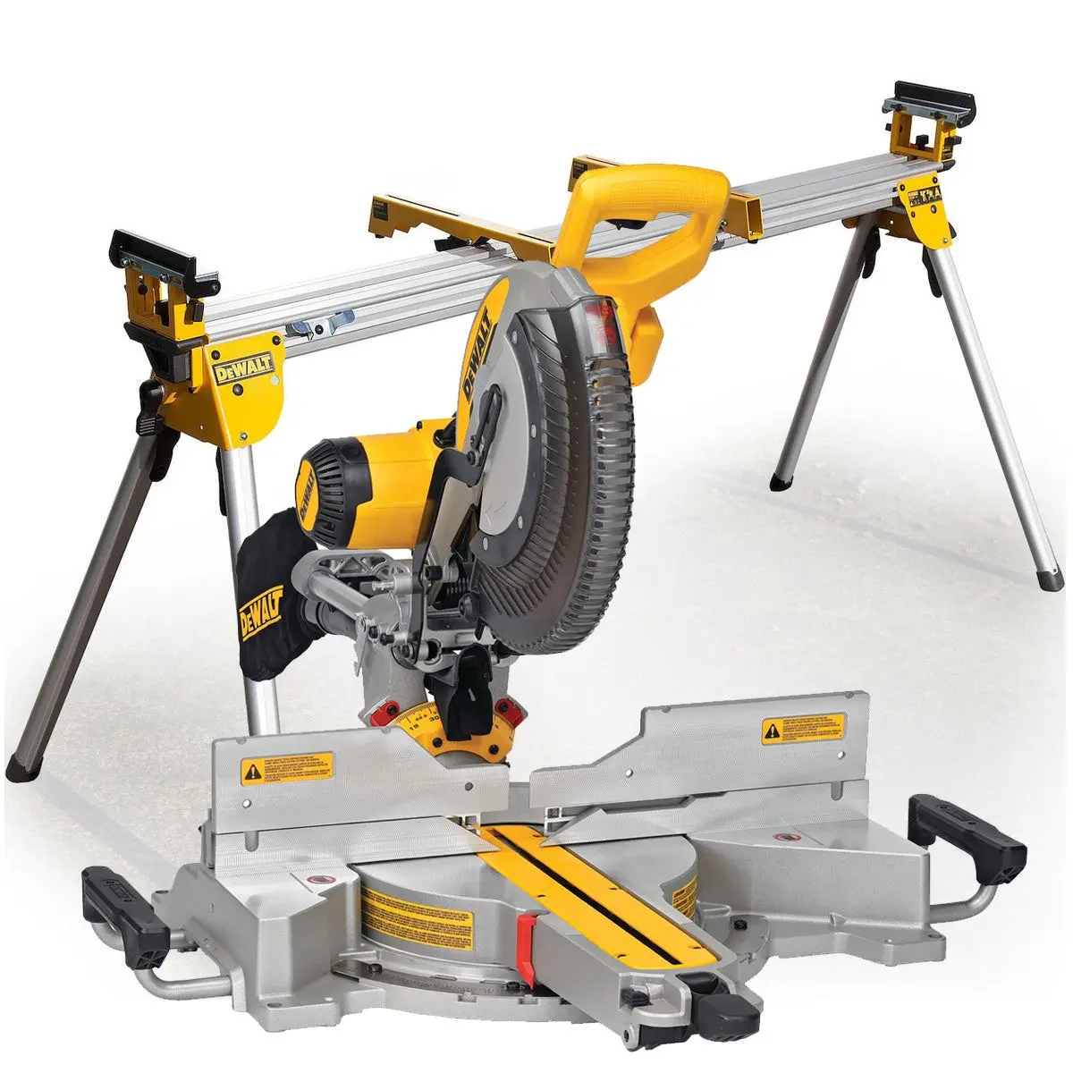 Dewalt Dws780 305Mm Xps Sliding Compound Mitre Saw 1675W 110V With Universal Leg Stand 1