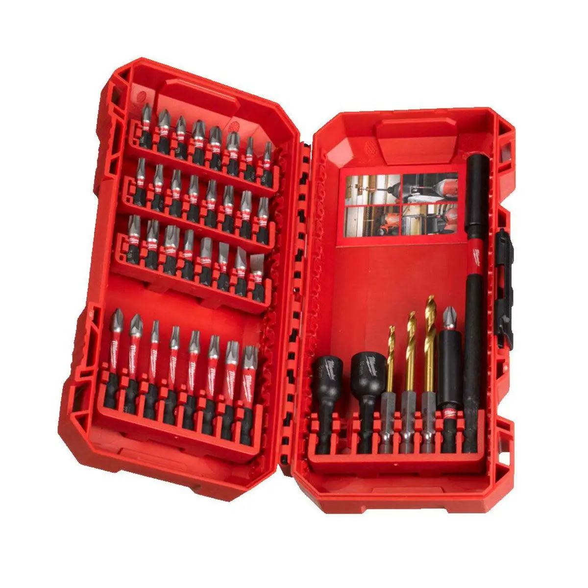 Milwaukee Shockwave Impact Duty Bit Set 40 Pieces 4932492004 1