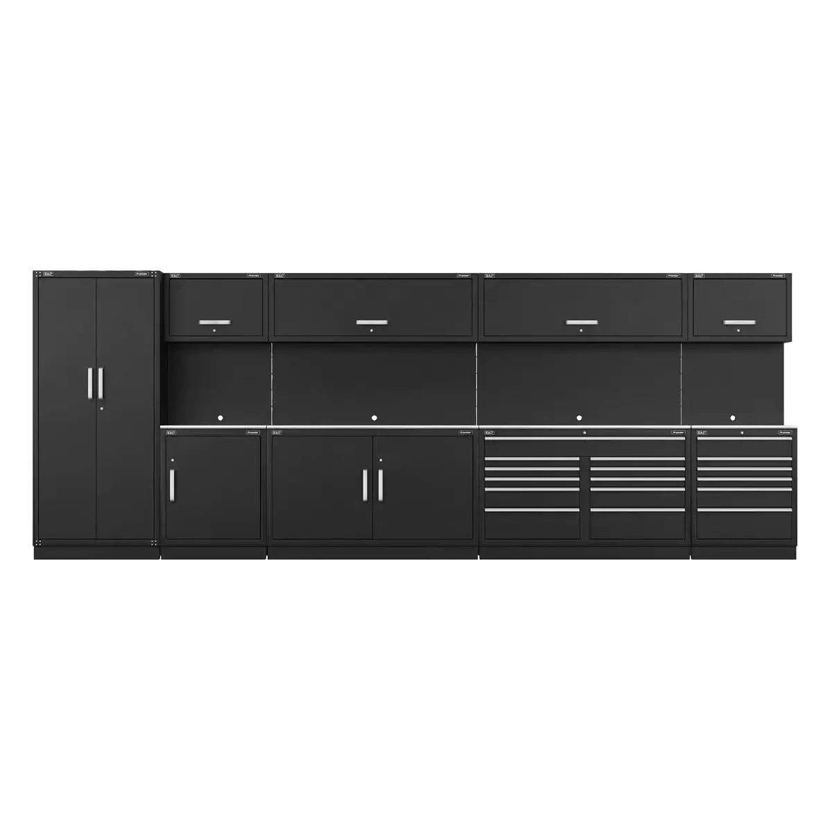 Sealey Apmssteel Premier 5.6M Storage System Stainless Worktop 1