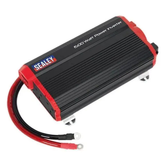 Sealey Pi1500 1500W Power Inverter Modified Sine Wave 230V 1