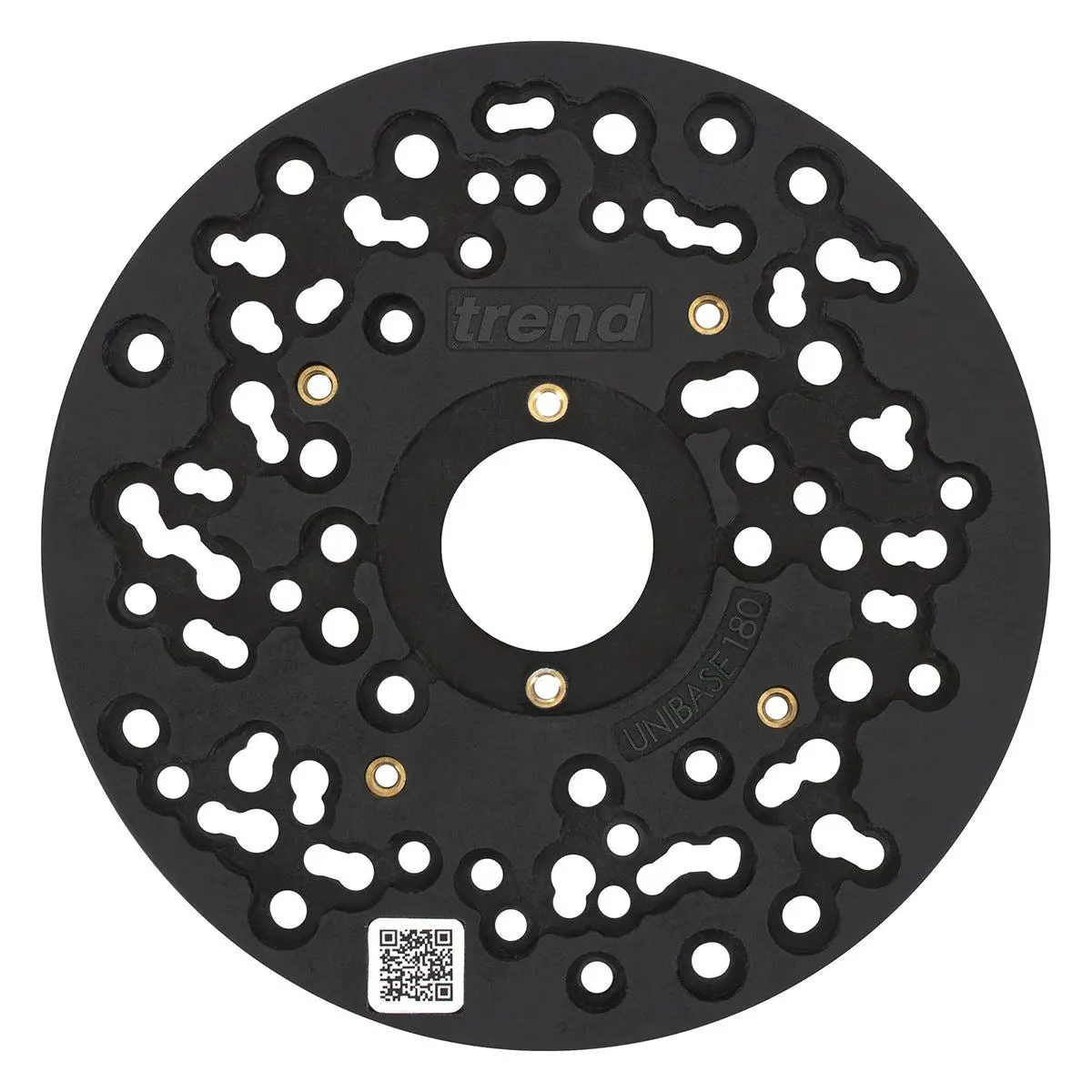Trend Unibase/180 180Mm Universal Plunge Router Sub-Base 1