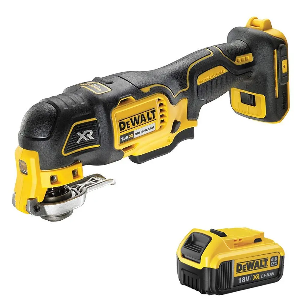 Dewalt Dcs356n 18V Brushless Oscillating Multitool With 1 X 4.0Ah Battery 1