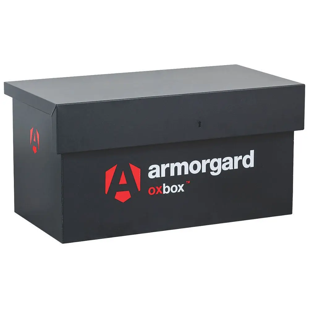 Armorgard Ox1 Oxbox Heavy-Duty Steel Van Box 885Mm X 470Mm X 450Mm Secure Tool Storage Solution 1