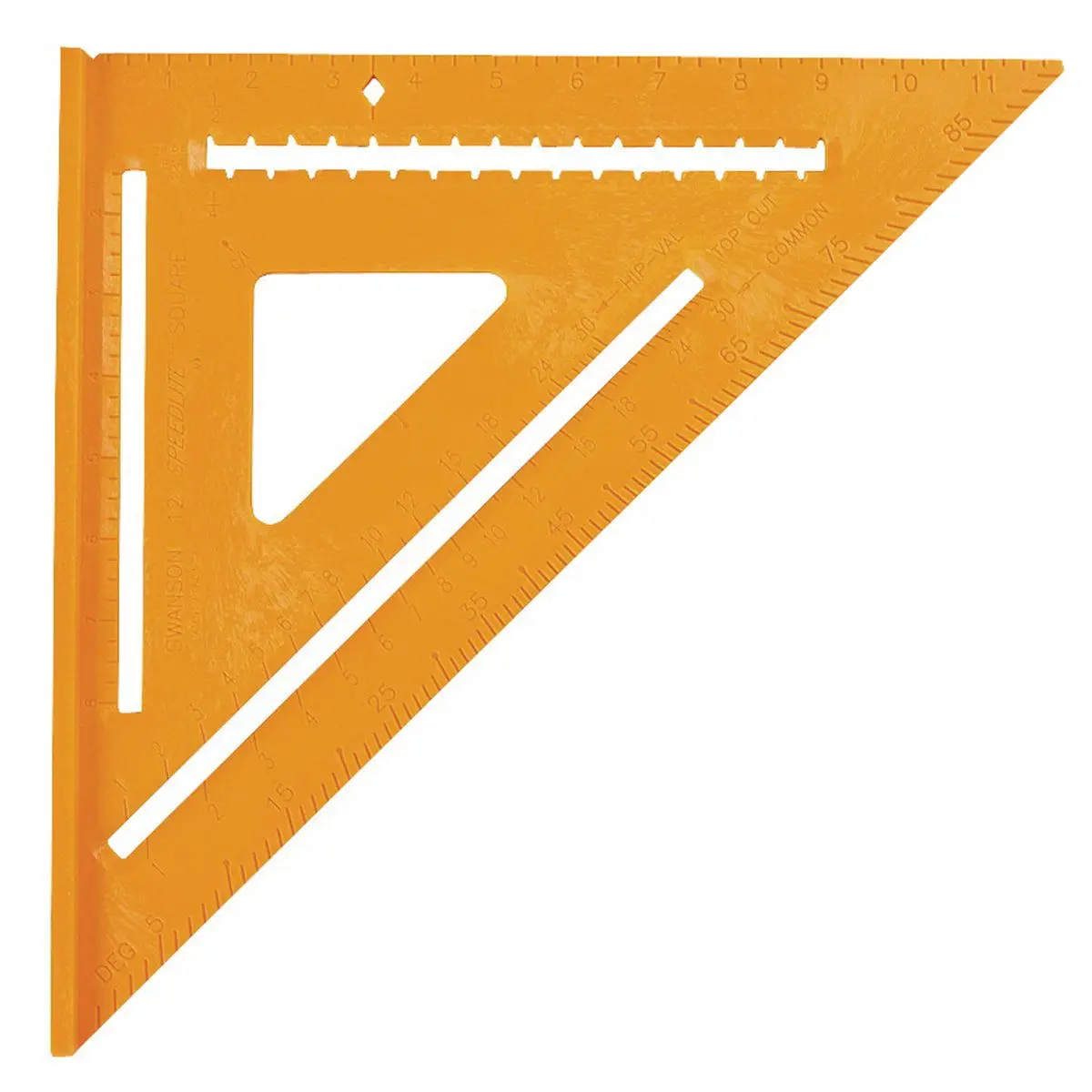 Swanson 12" Composite Speedlite Square Orange Swa-T0701 1