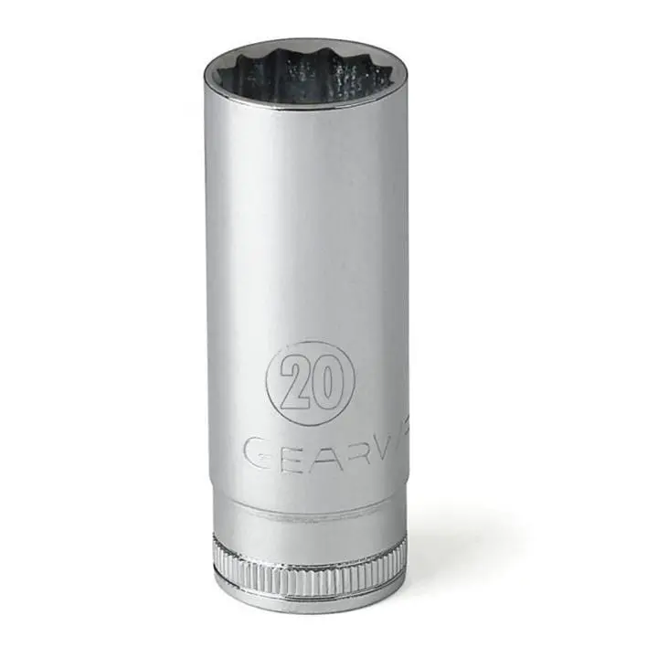 Gearwrench Deep Chrome Sockets – 80777D 12-Point Metric Set 1