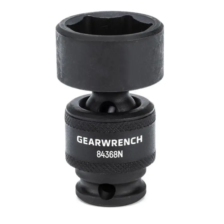 Gearwrench 84368N Universal Impact Socket Set – 1/2″ Drive 1