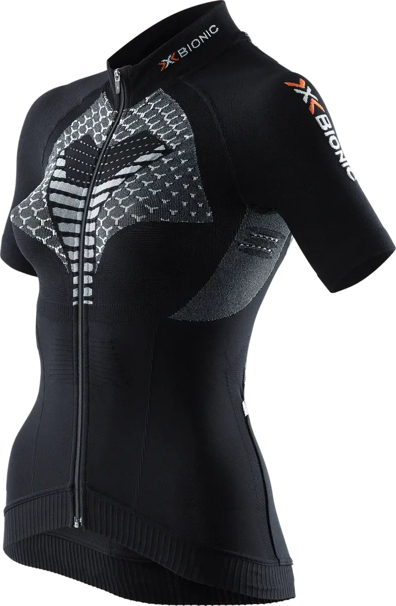 X-Bionic Twyce Women's Short Sleeve Jersey, Black - Large 1