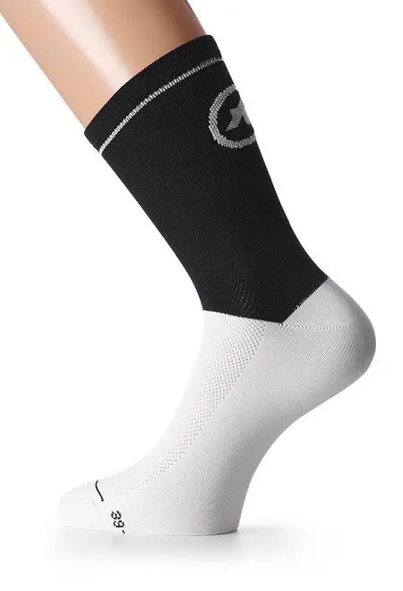 Assos Yankee Sock G1, Black Volkanga - Eu 35-38 1