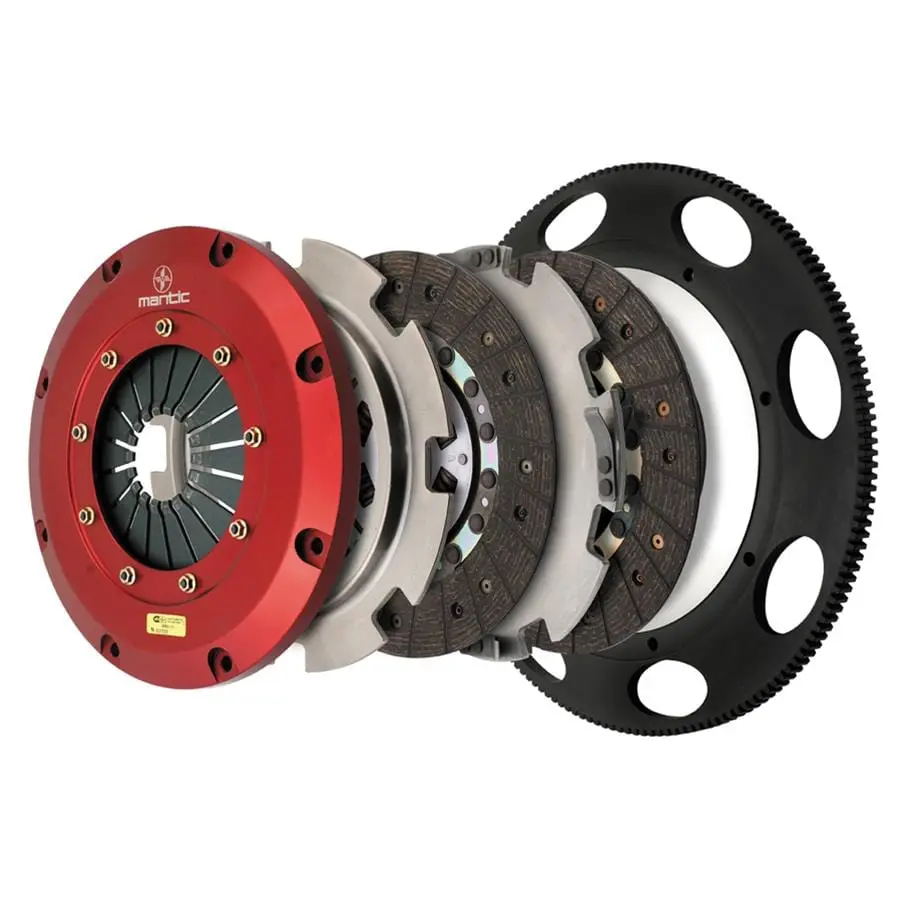 Mantic 9000 Series Twin-Disc Clutch Kit – Chevy Ls-Compatible M924Chvy-0-168T-6Al 1