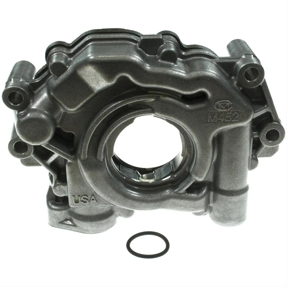 Melling High-Capacity Oil Pump – Direct Replacement, Robust Cast-Iron Housing (M452) 1