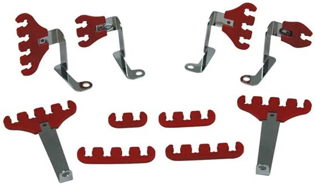 Red 7–9Mm Spark Plug Wire Separators – Mo72131 1