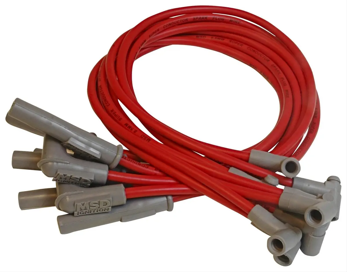 Msd 8.5Mm Super Conductor Spark Plug Wire Set – 31409 1