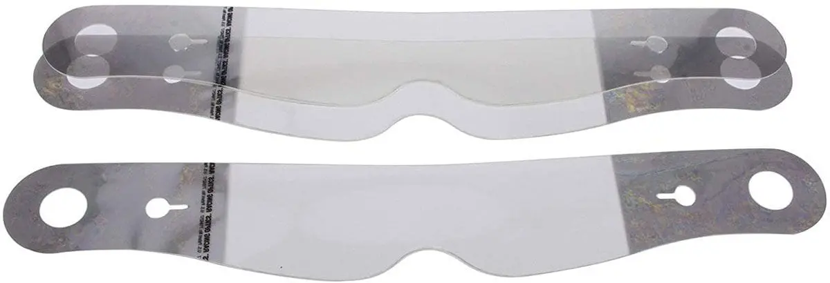 Xstack 10-Pack Tear-Off Lens Set – 2-Mil Laminated Clear (Rop-10204C) 1