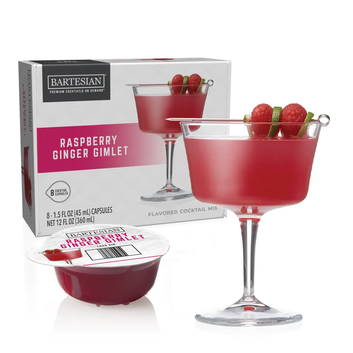 Raspberry Ginger Gimlet Capsules 1