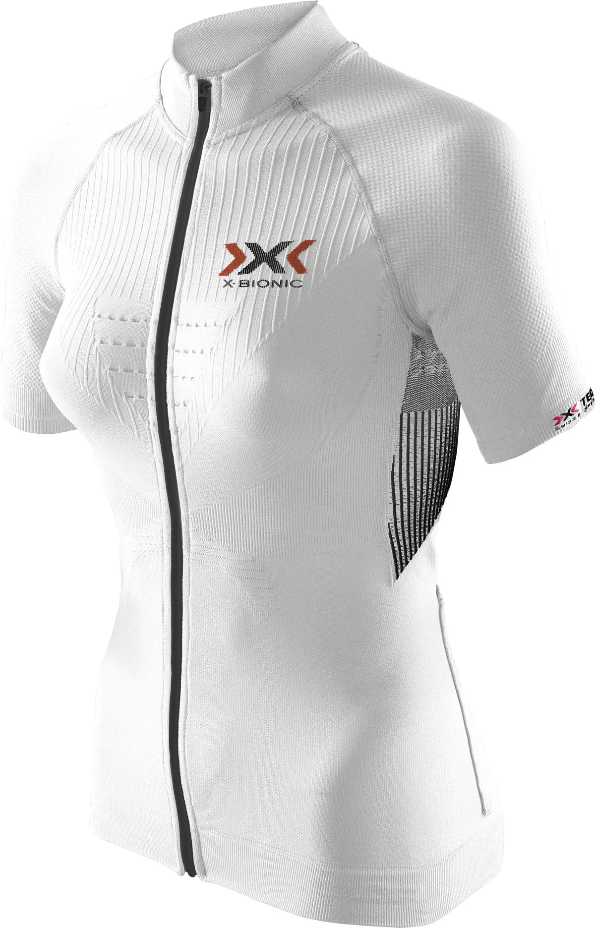 X-Bionic The Trick Women's Short Sleeve Jersey, White 1