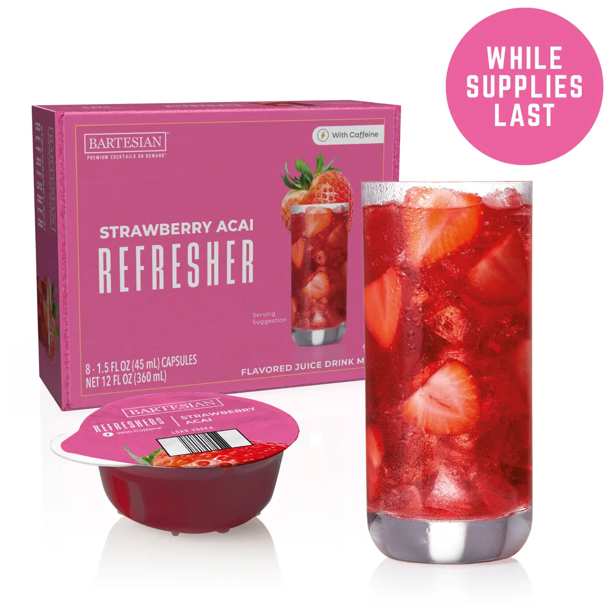 Strawberry Acai Refresher Capsules 1
