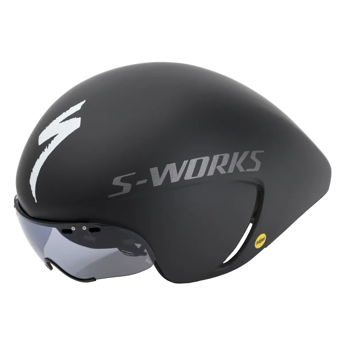 S-Works Tt Mips Protection Visor Aero Helmet Black, Various Sizes 1