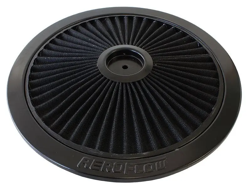 Black Full-Flow Air Filter Top Plate – Durable Aluminum Mounting Hardware (Af2251-1401) 1