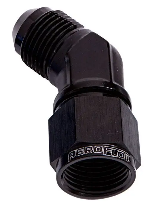 45° Swivel An Fitting – 12An Male-To-Female Flare For Flexible Hose Routing 1